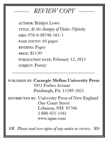 CMU Press Review Slips