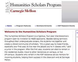 Humanities Scholars Program